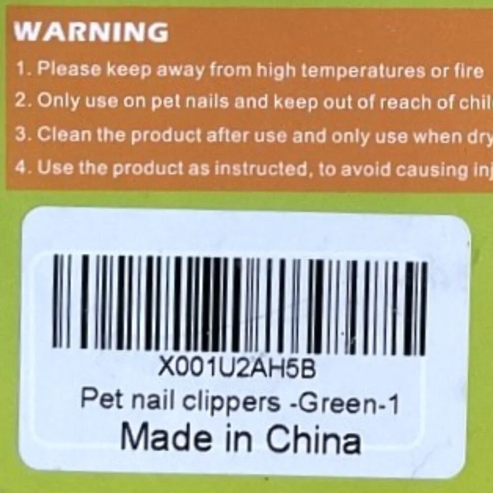NAIL SCISSORS CLIPPERS, TRIMMER, SMALL PET - CATS, DOGS, RABBITS